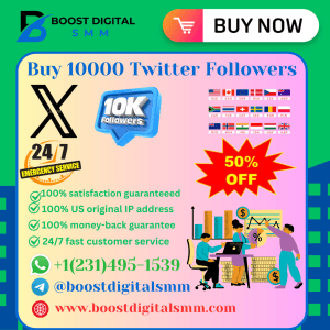 Buy 10000 Twitter Followers