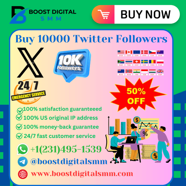 Buy 10000 Twitter Followers
