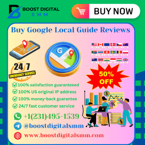 Buy Google Local Guide Reviews