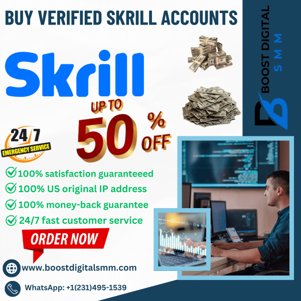 Buy Verified Skrill Accounts