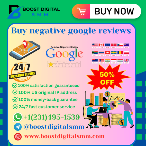 Buy negative google reviews
