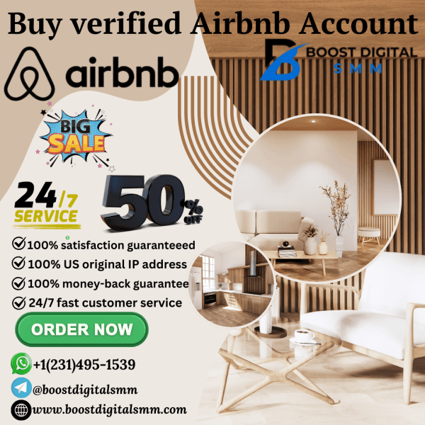 Buy verified Airbnb Account
