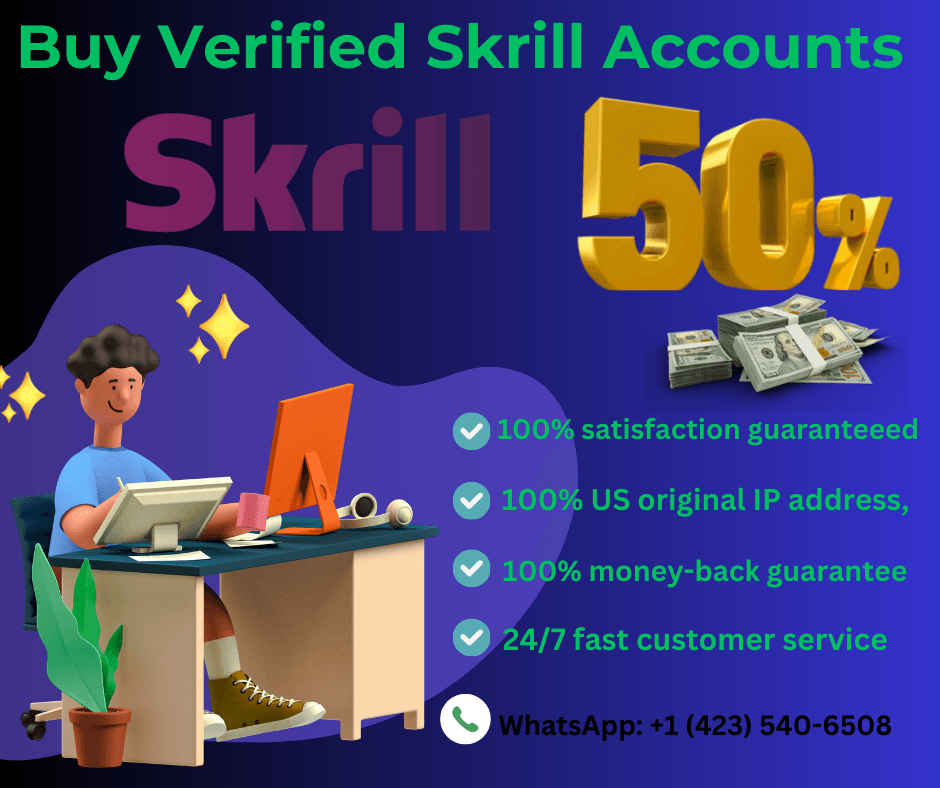 Buy Verified Skrill Accounts