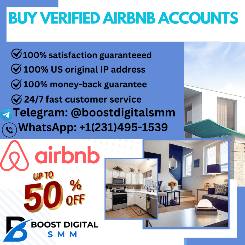 Buy verified Airbnb Accounts