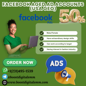 Facebook Aged Ad Accounts (USA GEO)