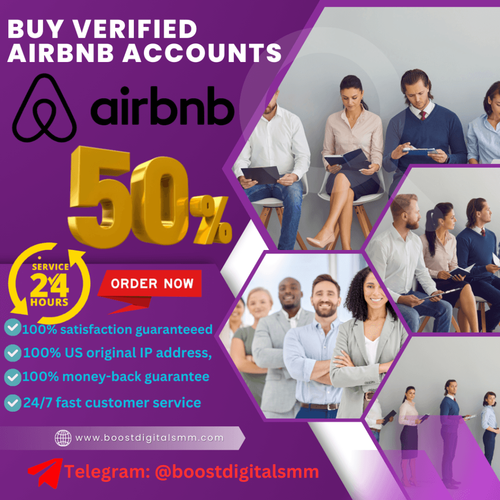 Buy verified Airbnb Accounts