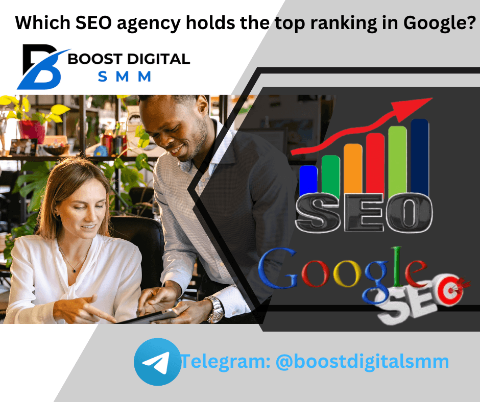 Which SEO agency holds the top ranking in Google