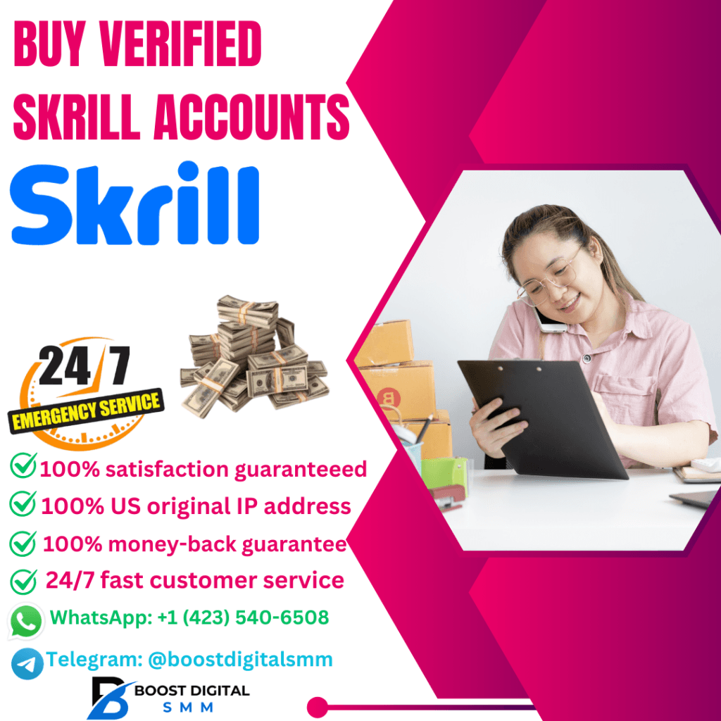 Buy Verified Skrill Accounts