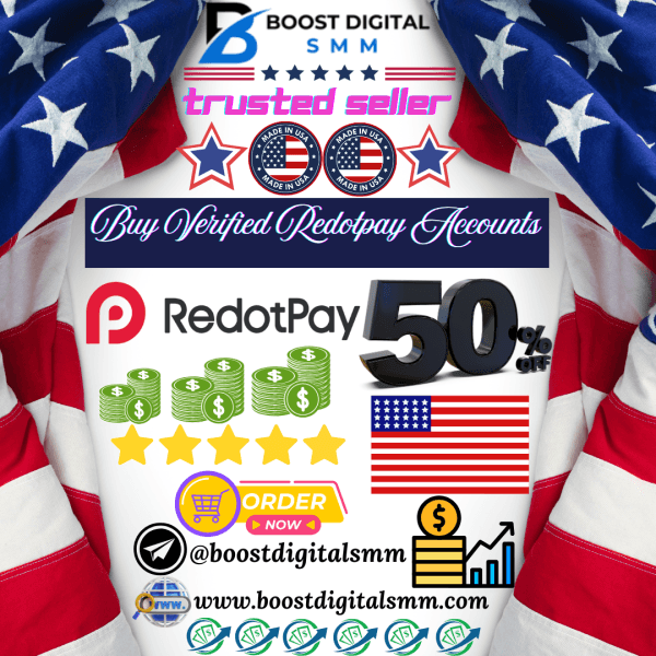 Buy Verified Redotpay Accounts